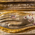 КОВЧЕГ С МОЩАМИ СВЯТОГО ВМЧ. ГЕОГРИЯ в МОСКВЕ