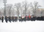 В День защитника Отечества Святейший Патриарх Кирилл возложил венок к могиле Неизвестного солдата у Кремлевской стены.