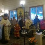 Праздник Воздвижения Животворящего Креста Господня на приходе храма священномученика Владимира, митрополита Киевского и Галицкого в Южном Бутове