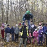 Команда храма священномученика Владимира, митрополита Киевского и Галицкого в Южном Бутове приняла участие в 10 туристическом слете в Бутовском лесопарке