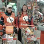 Добровольцы храма священномученика Владимира, митрополита Киевского и Галицкого в Южном Бутове приняли участие в благотворительной акции «Продукты в глубинку».