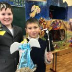 Рождественский вертеп в  гостях у учащихся Школы №2109 "Алые паруса"