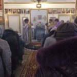 В субботу пятой  седмицы Великого поста Преосвященный Феофилакт, епископ Дмитровский, управляющий Юго-Западным викариатством г. Москвы   совершил чин Малого освящения  в храме священномученика Владимира, митрополита Киевского и Галицкого в Южном Бутове