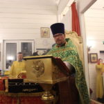 Пасхальное богослужение в храме священномученика Владимира, митрополита Киевского и Галицкого в Южном Бутове