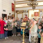 В неделю жен-мироносиц протоиерей Андрей Михайлов совершил Божественную Литургию