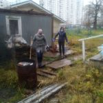 Субботник на территории храма сщмч.Владимира