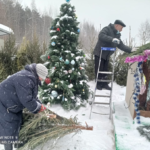 Прихожане нашего храма  приняли  участие в подготовке к празднику Рождества Христова