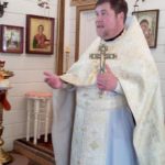 В храме совершено Всенощное Бдение с чином выноса и погребения Богородичной Плащаницы