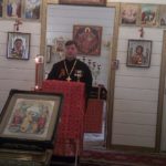 В День Великой победы в храме прошло Богослужение