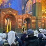 Актив храма поучаствовал в молебне за победу в Главном храме вооруженных сил РФ