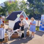 На территории храма прошел праздник к началу нового учебного года